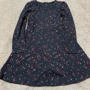 Gap Girls Long Sleeve Stared Dress Size Large